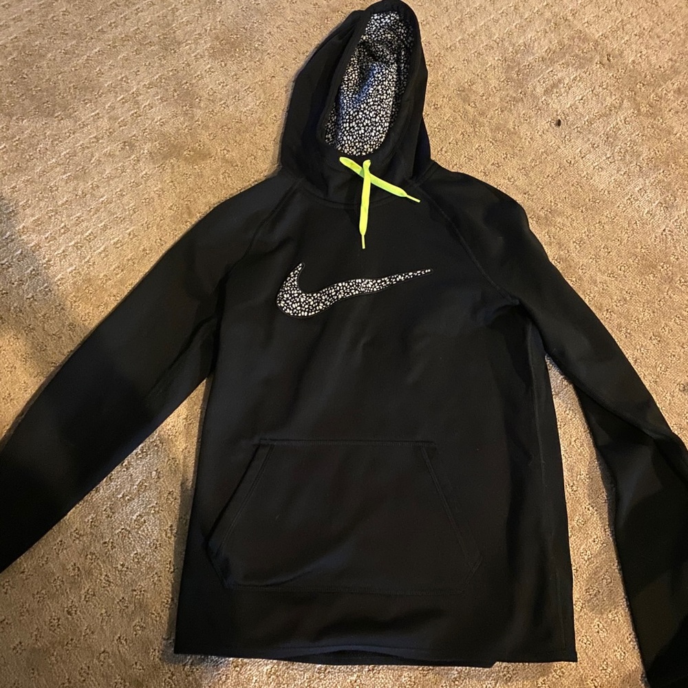 Black and yellow Nike hoodie